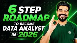 Thumbnail: How to become a Data Analyst in 2026? || Salary 6 LPA ? || No Coding