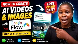 Thumbnail: How To Create AI Videos & Images With Google Flow (FREE Daily Credits) | Beginner Tutorial 2026