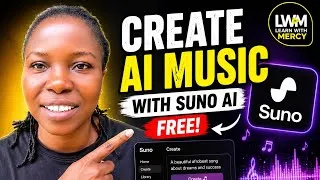 Thumbnail: Create professional AI music for free with SUNO AI (Beginners tutorial 2026)