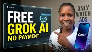 Thumbnail: Use Grok AI FREE on Your Phone with GenV | Complete Tutorial