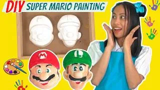 Thumbnail: The Super Mario Bros Movie DIY Crafts for Kids | Super Mario & Luigi Painting for Preschool | Colors