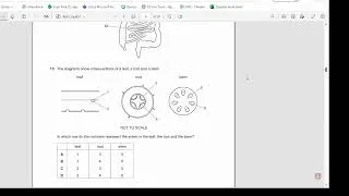 Thumbnail: Cambridge IGCSE biology 0610 Paper 23 MCQs from May June 2025 solved with reasoning.