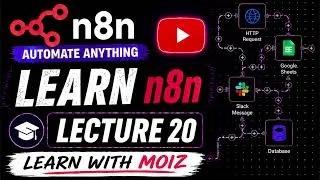 Thumbnail: How to Integrate an AI Chatbot into Your Website with n8n | Step by Step Tutorial | Learn with Moiz