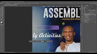Thumbnail: Church Flyer Breakdown || Learn with Peniel || Photoshop Graphic Design