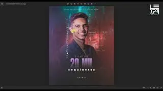Thumbnail: Photoshop Thank You Flyer Breakdown || Learn with Peniel || Graphic Design