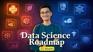 Thumbnail: Data Science Roadmap 2026 | 21 WEEKS (Don't Start Wrong)