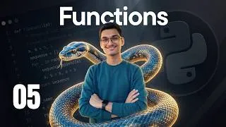 Thumbnail: Functions | Python for Data Science & Machine Learning Course | Part 5