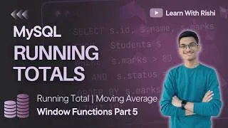 Thumbnail: 27. Running Totals & Moving Averages in SQL — SUM OVER & AVG OVER (Full Tutorial) | MySQL Course