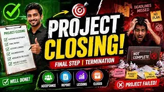Thumbnail: Project Termination Types Explained 😱 (Extinction, Starvation, etc.) in short 