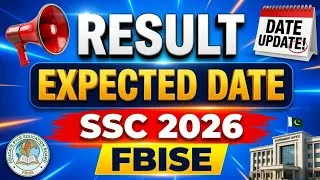Thumbnail: FBISE HSSC Result 2026 Expected Date 🔥 SSC Result Kab Ayega? | E-Marking Update | Learn With SN