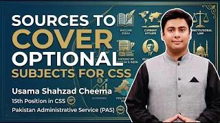 Thumbnail: Sources to Cover Optional Subjects for CSS