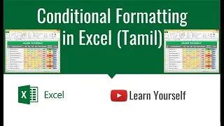Thumbnail: Conditional Formatting in Excel | Highlight the cell | Format the Cell | Excel for Beginners