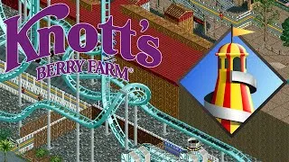 Thumbnail: Knott's Berry Farm in Open RollerCoaster Tycoon 2