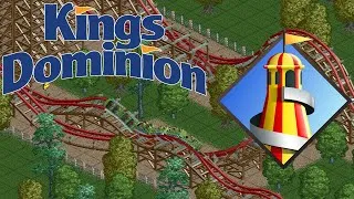 Thumbnail: Kings Dominion in Open RollerCoaster Tycoon 2