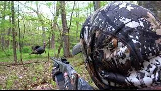 Thumbnail: SPRING GOBBLER TURKEY HUNT 🦃 2026 Pennsylvania Andrew - He Was READY TO FIGHT!   BEST CALL REVEALED!