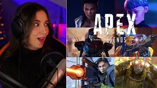 Thumbnail: Streamer reacts to EVERY Apex Cinematic with Tierlist! | Pt.1