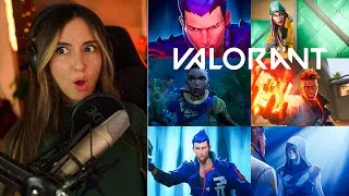 Thumbnail: Streamer reacts to EVERY Valorant Cinematic!