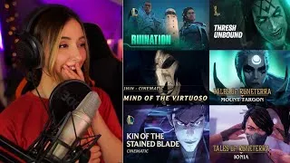 Thumbnail: Streamer reacts to EVERY League of Legends Cinematic! | Pt.2