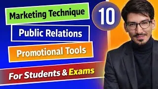 Thumbnail: Public Relations & Promotional Tools | Marketing Techniques Explained for Students
