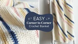 Thumbnail: Easy Corner to Corner Crochet Blanket