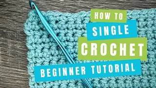 Thumbnail: Easy Single Crochet Stich Tutorial For Beginners
