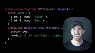Thumbnail: Building APIs with Next.js