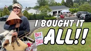 Thumbnail: I BOUGHT IT ALL! 🛒 Incredible Estate Sale Finds for Profit