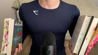 Thumbnail: ASMR | Switching between soft spoken and close whispers (Book ramble)