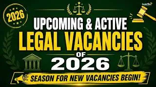Thumbnail: Upcoming & Active Legal Vacancies of 2026 + Season for New Vacancies Begin!