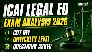 Thumbnail: ICAI Legal EO Exam Analysis 2026 | Cut Off, Difficulty Level & Questions Asked