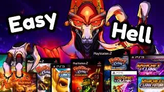 Thumbnail: Which Mainline Ratchet and Clank is the Hardest to 100%?