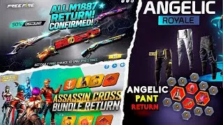 Thumbnail: All Angelic Pant Return 🤯💥, Tropical Parrot M1887 Return | Free Fire New Event | Ff New Event