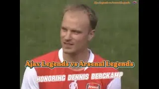 Thumbnail: Ajax Legends vs Arsenal Legends | Honoring Dennis Bergkamp