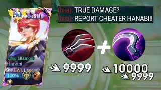 Thumbnail: TOP 1 HANABI DAMAGE IS SO INSANE ENEMIES ACCUSED ME OF HACKING😱!!HANABI LIFESTEAL HACK BUILD 2026-ML