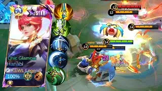 Thumbnail: HANABI NEW ABNORMAL CRIT DAMAGE BUILD🔥BEST BUILD AND EMBLEM TOO BEAT STRONG HERO IN 2026-MLBB