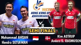 Thumbnail: Great Match! Mohammad AHSAN/Hendra SETIAWAN vs Kim ASTRUP/Anders Rasmussen
