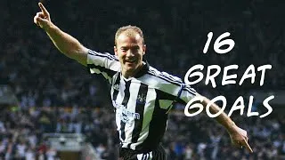 Thumbnail: Alan Shearer ● 16 Great Goals ● English Commentary ● HD