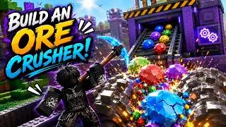 Thumbnail: 💎 I Built the ULTIMATE Ore Crusher! 🤯⚙️ | Build An Ore Crusher