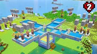 Thumbnail: 100 Days Building Auto Farms in My Forever World in Minecraft Hardcore