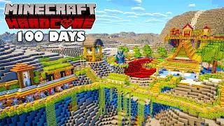 Thumbnail: I Survived 100 Days in a STONY PEAKS ONLY WORLD in Minecraft Hardcore!