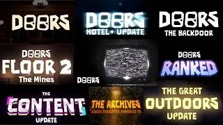 Thumbnail: Doors Every Trailer until The Archives Update [ROBLOX]