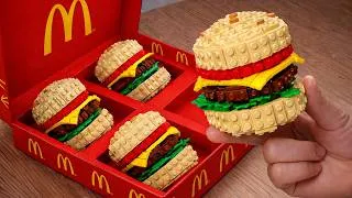 Thumbnail: McDonald's LEGO BIG BOX: Yummy Burgers LEGO in Real Life!