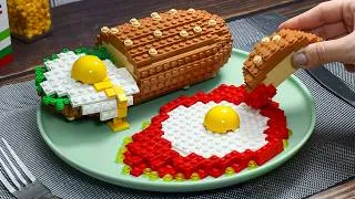 Thumbnail: LEGO Sandwich Hack Food Recipes! 🍔 Easy Cooking in Stop Motion