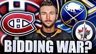 Thumbnail: THIS COULD BE HUGE FOR THE MONTREAL CANADIENS… MICHAEL BUNTING BIDDING WAR WITH JETS, SABRES?