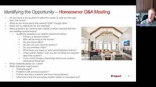 Thumbnail: System Design Homeowner Q&A Meeting | Vantage