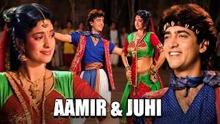 Thumbnail: Aamir Khan, Juhi Chawla, Tahir Hussain & Raj Zutshi's Tum Mere Ho (1990) BTS - Jatan Chaahe Jo Karle