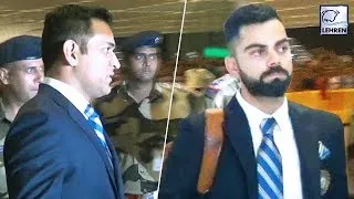 Thumbnail: Indian Cricket Team CHEERED By Fans As They Leave For World Cup 2019