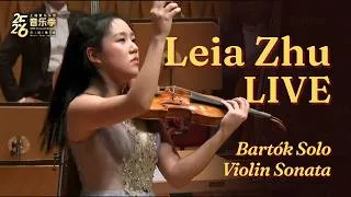 Thumbnail: LIVE: Bartók Solo Violin Sonata, 4th movement (Presto) | Leia Zhu