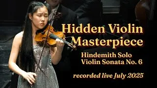 Thumbnail: LIVE: Hindemith Solo Violin Sonata No. 6, 3rd Movement | Leia Zhu