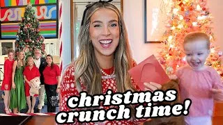 Thumbnail: last minute gift stress, making cards, ugly cookies & fam time ❤️ VLOG